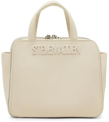 Steve Madden Bdafnee Umhängetasche mit drei Fächern, Vanille, Einheitsgröße