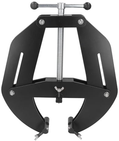 Mavaol Pipe Alignment Clamp 5 12 Inch, Forged Steel, Quick Adjust, Ergonomic Design, Heavy Duty, for Professional Welders and Pipe Installers