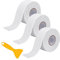 Joint Salle de Bain 3 Rouleaux Blanc Bande Etancheite Autocollante Imperméable Ruban Adhésif Joint Baignoire pour Cuisine, Salle de bain, Douche, Toilettes 3.8cm x 3.2m