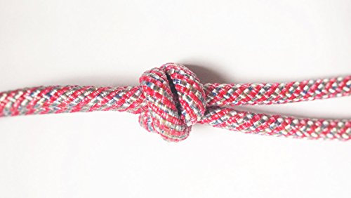 Knotenhalfter Warmblut rot-grün-gemixt