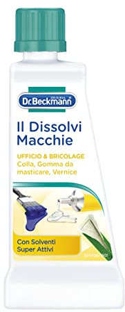 Dr. Beckmann 124281-Quitamanchas para disuelve Manchas, Oficina y Bricolaje, Multicolor, acrílico, 50 ml (Confezione da 1), 50
