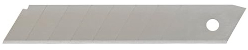 Forum Abbrechklinge 18 mm, Pack à 10 Stück (Messer Klinge Cuttermesserklinge Zubehör für Cuttermesser Ersatzklinge Abbrechklingen Cutter-Ersatzklinge Cutterklinge) Klingenbreite: 18 mm