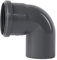 Ostendorf 173140 HTsafe Bogen, Grau, DN 75 87 Grad