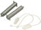SPARES2GO Door Hinge Cable Rope Spring Repair Kit for Neff Dishwasher - Fitment List B