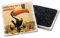 Guinness Stone Coaster with Toucan on a Weathervane Design