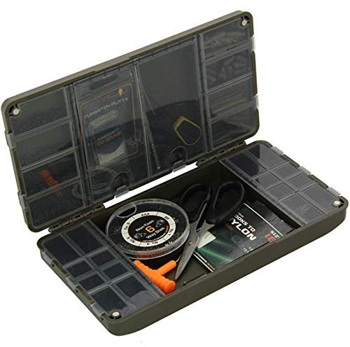 G8DS® Tackle Box für leichte Aufbewahrung ihres Zubehörs Angeln Karpfenangeln Magnetverschluss