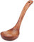 TsunNee Suppenkelle aus Holz, Suppenlöffel aus Naturholz, Breilöffel, 27 cm Länge