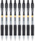 Pilot, G2 Premium Gel-Tintenroller, extra feine Spitze, 0,5 mm, 8 Stück, schwarz