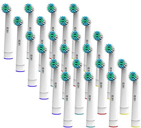 24 Stück Aufsteckbürsten kompatibel mit vielen Dontodent Zahnbürsten Ersatzbürsten Bürstenköpfe (siehe Artikelbeschreibung) von ONEBUY24