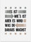 TypeStoff Kunstdruck, Poster mit Spruch – Wandel – Typografie-Bild auf hochwertigem Karton - Plakat, Druck, Print, Wandbild zum Thema Schicksal, Veränderung und Ziel - KD-00687-M