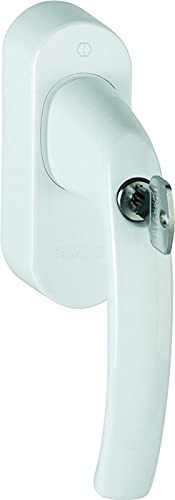 SecuSignal-eFenstergriff Atlanta 0530S/FR-408 100N M VK7mm F9016 abschließb.