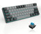 MageGee 60% Mechanical Gaming Keyboard, STAR 61 Compact Blue LED Backlit Wired Keyboards with Detachable USB Type-C Cable, Portable Full Keys Anti-ghosting Gaming Keyboard - Black & Grey/Blue Switch