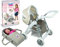 Teorema 74199 Kinderwagen aus Metall mit herausnehmbarer Babywanne, Haselnuss, Taglia unica