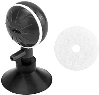 QWORK® 2 Pzs Piedras de Aire Acuario, Piedra Difusora Giratorio para Bomba Hidropónica Acuarios