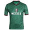YuanDiann 2022 Katar Fußball Weltmeisterschaft T-Shirt Kurzarm Rundhals Fanshirt Trainingsshirt Stretch Casual Atmungsaktiv Sport Shirt Bedrucken Fussballtrikot Mexiko XL