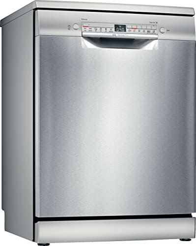 Bosch SMS2HKI00E Serie 2 Lavavajillas de libre instalación, 60cm, Clase D, 46dB, 12 servicios Acero inoxidable, 2021
