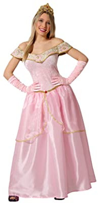 ATOSA déguisement princesse rose femme adulte robe XL