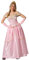 ATOSA déguisement princesse rose femme adulte robe XL