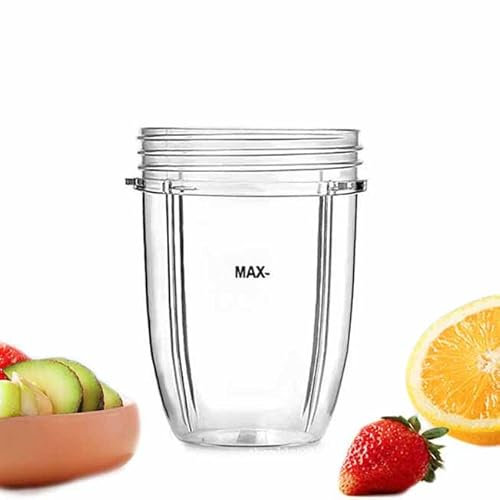 DDSHUN 18OZ Cup for Nutribullet Accessories Replacement Parts Fits Nutribullet 600W 900W Blenders Juicer Mixer Replacement Parts(18OZ 24OZ 32OZ Can Choose)