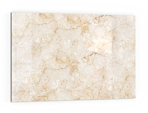 DEQORI Küchenrückwand Glas | Motiv Miteinander verschmolzen | 60x40 cm | Bad- oder Herd-Rückwand | Herdblende Spritzschutz für Küche & Badezimmer | moderne Deko für Fliesenspiegel