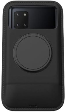 Shapeheart Magnetische Smartphone Hülle mit Kamerafenster (Black,XXL)