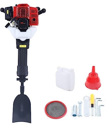 Handheld Trencher Digger Machine 52CC 2 Stroke Garden Tree Digger Digging Machine Portable Excavator Post Hole Digger