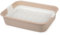 Katzentoilette für Kätzchen Katzenbabys Kaninchen Meerschweinchen Erste Schalentoilette für Kleintierkäfige Katzenklo kleine Toliette für Junge Katzen WC Tray mit Reinigungssieb