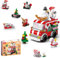 Adventskalender Überraschung Spielzeug, Autos Fahrzeuge Weihnachten Bausteine, Weihnachtskalender Spielzeug für Kinder, Teenager & Erwachsene