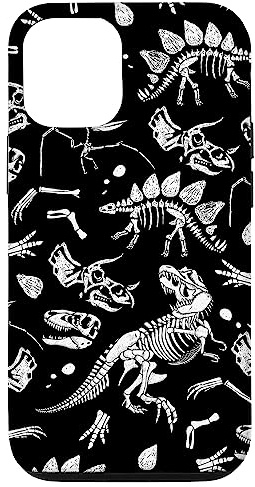 Dinosaur Dinos Prehistoric Animals Bones Fossil Hunter Case for iPhone 12/12 Pro