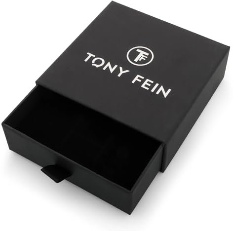 Tony Fein Monte Carlo Armband 6mm 925er Silber Massiv Poliert Diamantiert für Damen und Herren Made in Italy