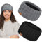 PROPOG Stirnband Damen Winter, Strick Stirnband Winter Ohrenwärmer Damen Gefüttert Verdicken Stirnbänder Mädchen Sehr Warm Elastische Gestrickte Haarband Headwrap Kopfband Warme Wintergeschenke