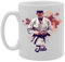 Coralgraph MG5954 Mug Mr Judo – Idéal pour les praticiens de judo et les amateurs d'arts martiaux, tasse à café en céramique de 325 ml pour les amateurs de dojo et les fans de sports de combat