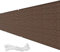 Brise Vue Balcon Exterieur 40 x 500 cm Protection Contre Le Vent et Le Soleil Brise Vue Toile de Balcon avec Oeillets pour Jardin Terrasse, ‎Marron