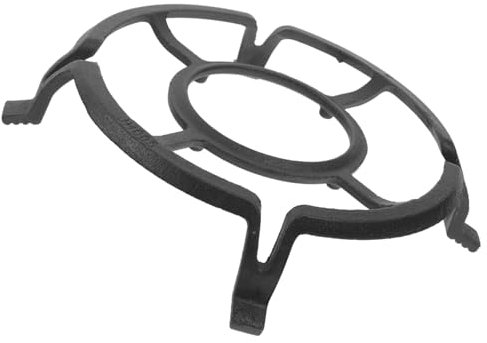 Artibetter Supporto Per Pentole in Ghisa Robusto Antiscivolo Sostegno Per Fornello Gas Resistente e Durevole Adatto Cucine Da Interno Ed Esterno Accessorio Essenziale Per Piano Cottura Gas