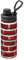 Botella de agua de acero inoxidable con estampado de piedra roja de ladrillo, sin BPA, doble pared, termo deportivo, 18 onzas
