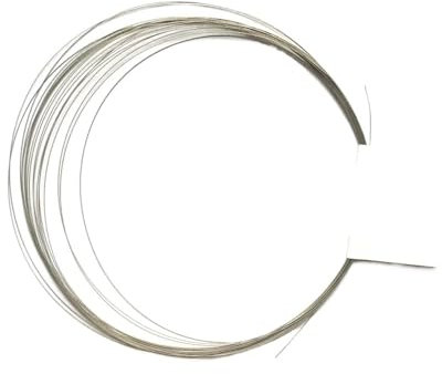 LYVQZPWLR filo di diamante, 1 pz. Lama for sega a filo di sabbia smeriglio, 5 m 10 m di sega a filo diamantato superfine, lama for sega a filo for marmo e granito in metallo di giada(5M*0.25MM)