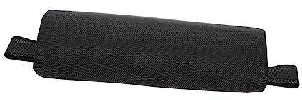 Gatuida Strandstuhl Kopfkissen Schaumstoff Kopfstütze Ergonomisch Für Liegestuhl Und Strandkorb Schwarz Weiches Flexibles Polster