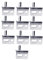Veemoon 10Pcs Heavy Duty Door Hinges for Wood Doors Simple Design Easy Install Durable Silver Pivot Hinges for Cabinets and Furniture for and Repairs