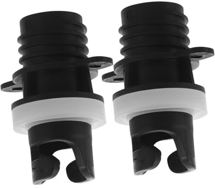 PENIKOKO 2Pcs Air Pump Adapter Nozzle for Inflatable Boat Kayak Quick Connect Inflation Valve Connector Portable Pump Adapter for Boards and Sups