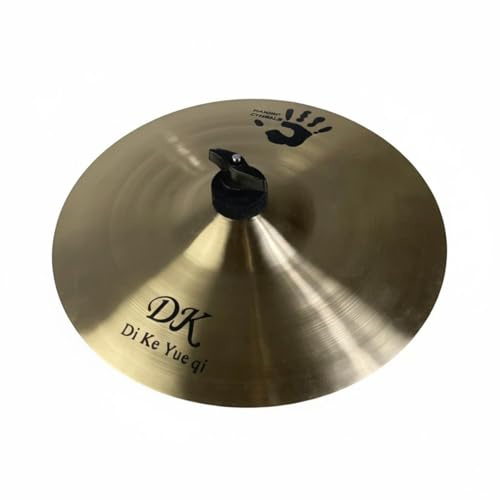 Jinhxofs Platillo Splashy B20 de 10 Pulgadas Sonido Claro Plato B20 de Mano Respuesta Rápida Plato Choque Manual para Percusión, Platillo De Mano DK De 10 Pulgadas
