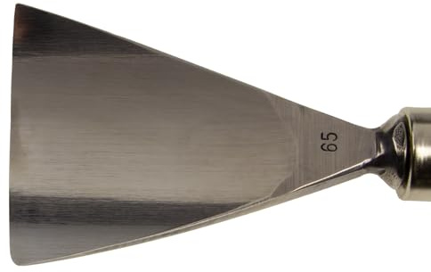 STUBAI Schweizer Messer Form D 60 mm | verstärkte Ausführung | für Vorstich-, Kerb- & Reliefschnitzarbeiten | ergonomischer Holzheftgriff | Profiqualität Made in Austria