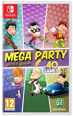 Nintendo Switch - Console Mega Party A Tootuff Adventure, Edizione Standard