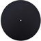 Queen.Y Genuine Leather Vinyl Record Pad, 1.5mm Thick, Reduces Vibration & Increases Adhesion, Turntable Mat Slipmat, Black