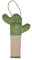 Love Story, Griffoir à Suspendre Cactus Polyester/Jute 31 x 51 cm Vert