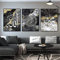 LPFNSF Islamische Bilder Wohnzimmer,Leinwand Islam Bild wandbilder wohnzimmer,Marmor Leinwand Gemälde für Schlafzimmer Küche Esszimmer und Büro,Kein Rahmen.(style 10 60x90cm*3)