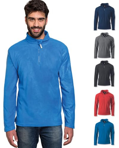 Hole Gadget ® | Felpe Personalizzate 100% Pile Abbigliamento Professionale da Lavoro con Stampa o Ricamo Pubblicitario da Uomo o Donna, Divisa Aziendale e Rappresentanza PM535 (1)