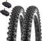 ECOVELO 2 neumáticos Kenda 20 x 1,75 (47 – 406) + Cámaras América neumáticos neumáticos MTB niño Mountain Bike City