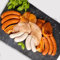WURSTBARON® gemischtes Grillpaket mit Schwein, Pute, Hühnchen und Würstchen, 3kg mit Bratwurst, original österreichischen Burenwurst/Klobasse, Chili-Käsekrainer, Maishendl, Wammerl, Schweine-Nackenst