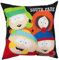 United Labels South Park Kissen, Kopfkissen 40x40 cm, Schwarz, Sofakissen, Dekokissen für Fans