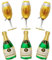 6 Pezzi Palloncini bottiglie di vino,Palloncini birra Gigante,Grandi Palloncini Compleanno birra,Pallone Gigante di Birra in Alluminio,per festival Feste di Compleanno Cerimonia Nuziale (C)